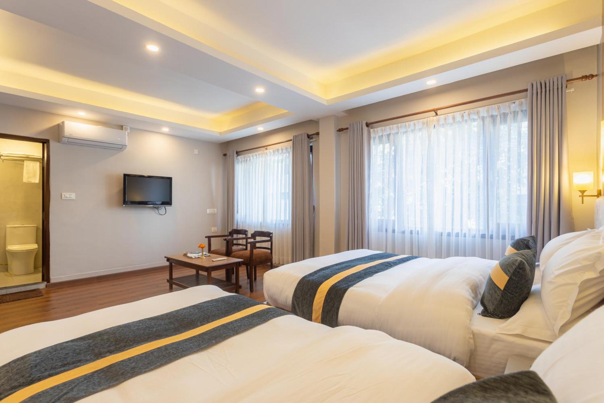 Aawas Boutique Hotel Катманду Экстерьер фото