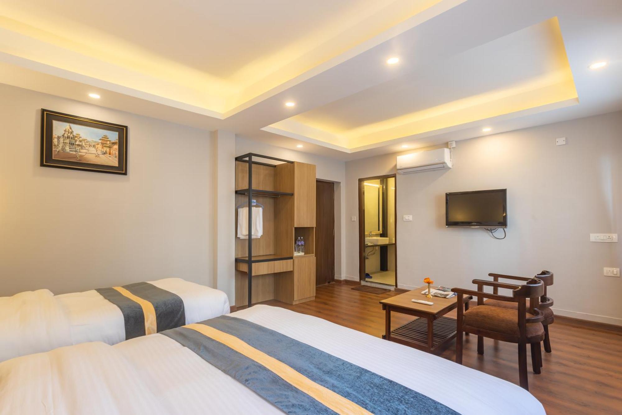 Aawas Boutique Hotel Катманду Экстерьер фото
